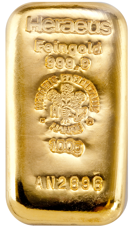 100g Lingouri de aur