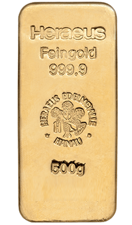 500g Lingouri de aur